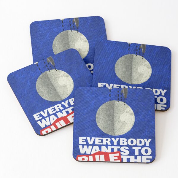 Item preview, everybody wants to rule the world designed and sold by Cine Merch.