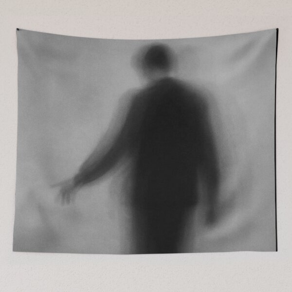 Item preview, Haunting Figure in Motion: Minimalist Abstract Design designed and sold by Alan Javier Cordoba Espinosa.