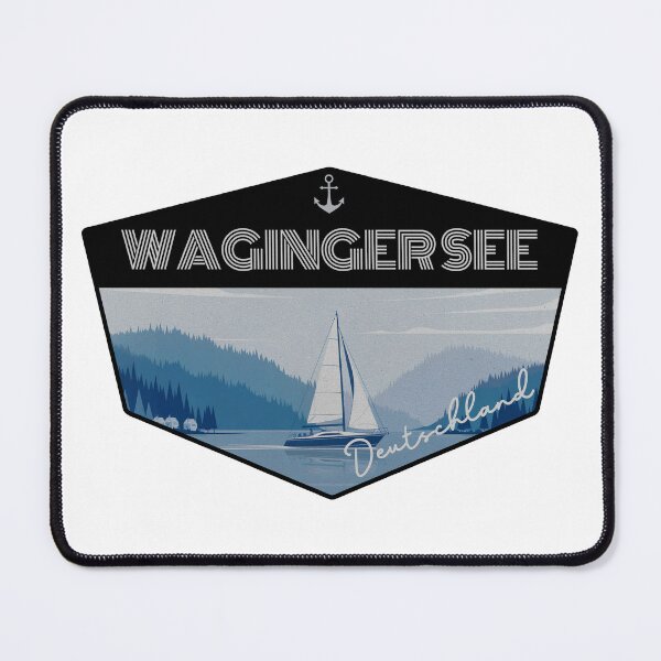 Item preview, Waginger See, German lake, Oberbayern, Deutschland designed and sold by Wanderful-roads.