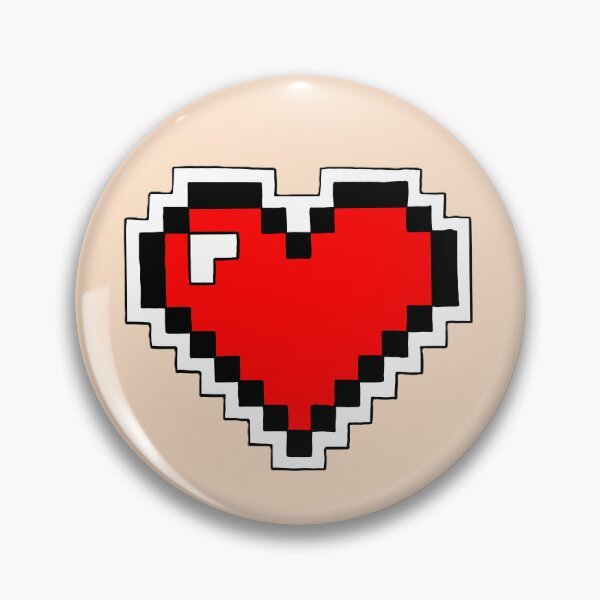 Item preview, 8 Bit Heart. (Classic) designed and sold by ZakAlsoDraws.