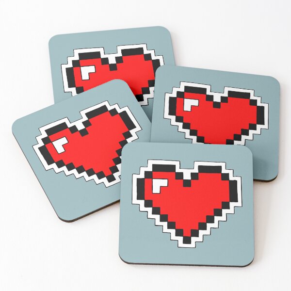 Item preview, 8 Bit Heart. (Classic) designed and sold by ZakAlsoDraws.