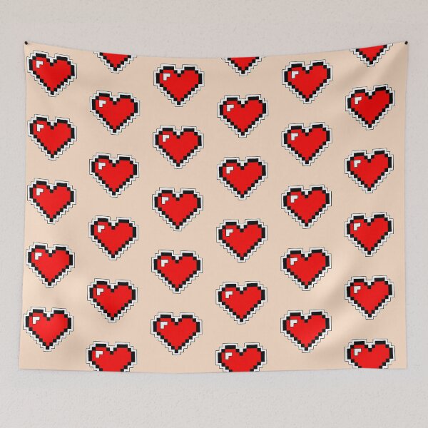Item preview, 8 Bit Heart. (Classic) designed and sold by ZakAlsoDraws.
