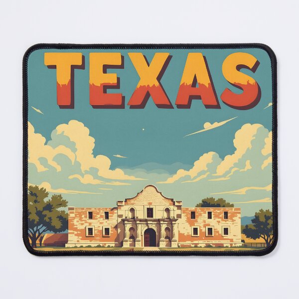 Item preview, Texas: Vintage-Style Painterly Travel Poster designed and sold by LSVart.