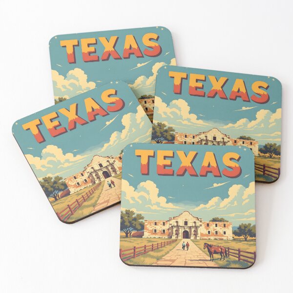 Item preview, Texas: Vintage-Style Painterly Travel Poster designed and sold by LSVart.