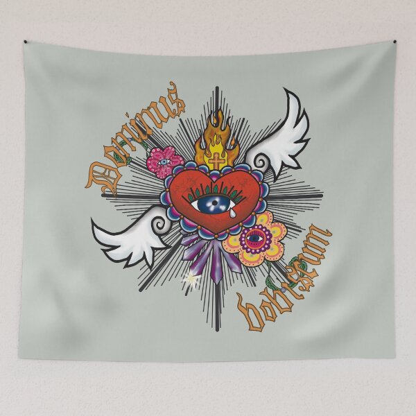 Item preview, Dominus Vobiscum, Sacred Heart designed and sold by Lemnisc8te.