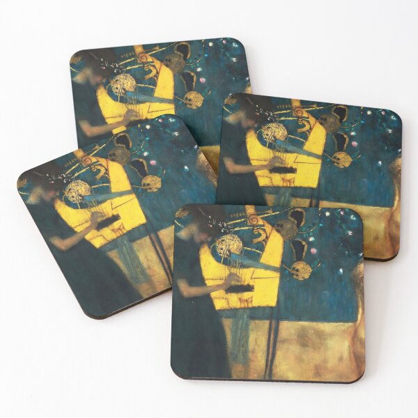 Item preview, Music – Gustav Klimt’s 1895 Art Nouveau Masterpiece designed and sold by EmeraldeaArt.