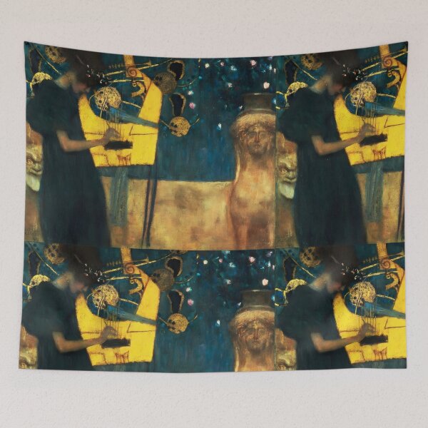 Item preview, Music – Gustav Klimt’s 1895 Art Nouveau Masterpiece designed and sold by EmeraldeaArt.