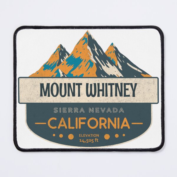 Item preview, Mount Whitney, Sierra Nevada, California, Mountain Design designed and sold by Wanderful-roads.