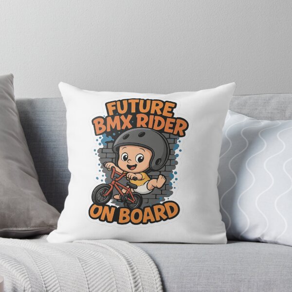 Item preview, Future Baby BMX Rider On Board Art designed and sold by Trendy Sticker & Merch Collection - Express Yourself.