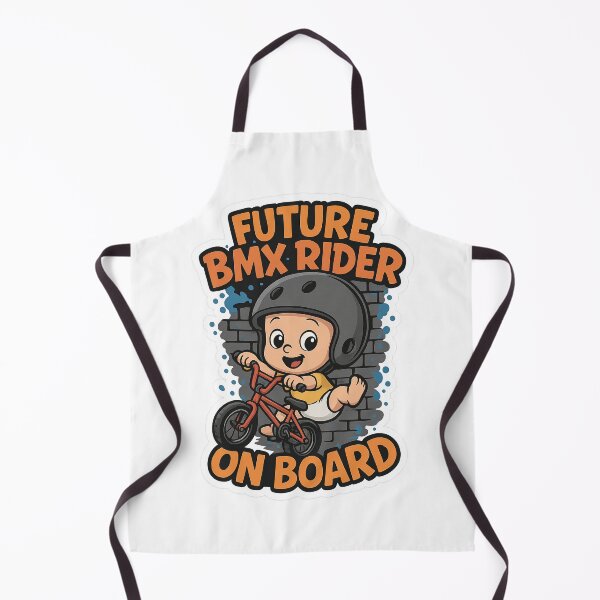 Item preview, Future Baby BMX Rider On Board Art designed and sold by Trendy Sticker & Merch Collection - Express Yourself.