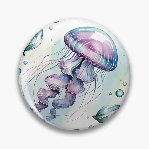 Artikelvorschau, Jellyfish Bloom Classic T-Shirt entworfen und verkauft von Napxcha.