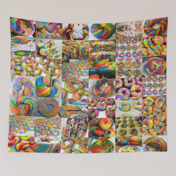 Item preview, Rainbow Bagels designed and sold by Montage-Madness.