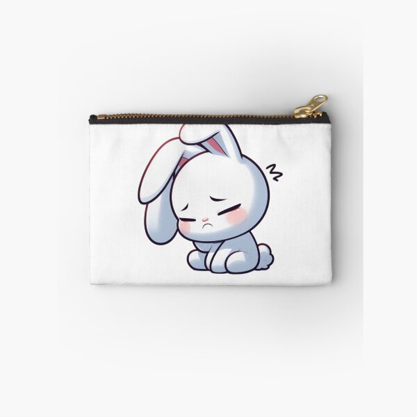 Item preview, Dramatic White Bunny Cartoon – Big Sigh Mood designed and sold by Confuzz1ed.