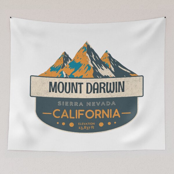 Item preview, Mount Darwin, Sierra Nevada, California, Mountain Design designed and sold by Wanderful-roads.