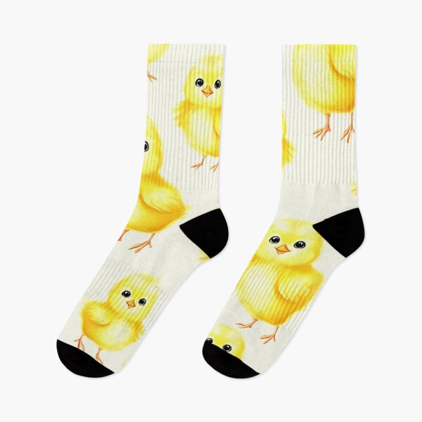 Item preview, Cute Baby Chick Pattern – Adorable Yellow Fluffy Bird Design designed and sold by Kristylynn757.