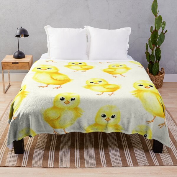 Item preview, Cute Baby Chick Pattern – Adorable Yellow Fluffy Bird Design designed and sold by Kristylynn757.