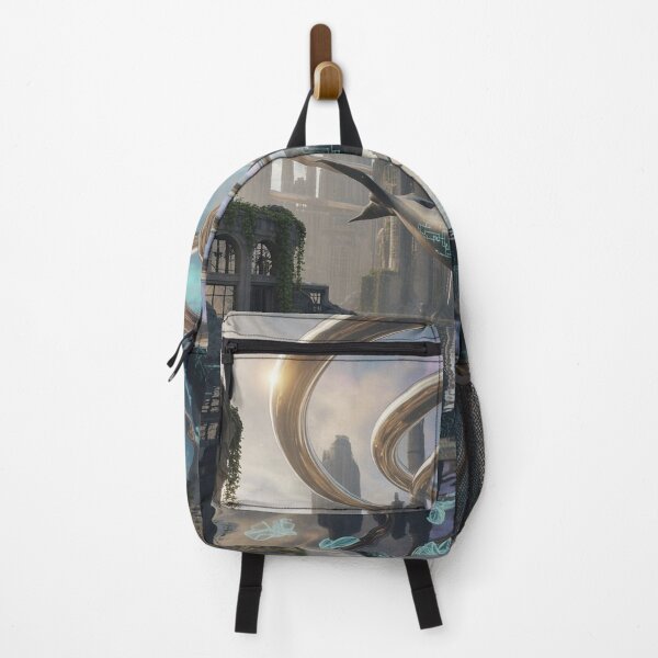 Item preview, Digital Whale in a Floating Megalopolis designed and sold by VA Design.
