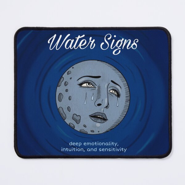 Item preview, Water Signs Emotional Moon designed and sold by thewhimsyash.