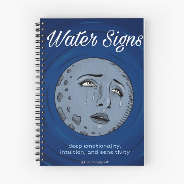 Item preview, Water Signs Emotional Moon designed and sold by thewhimsyash.