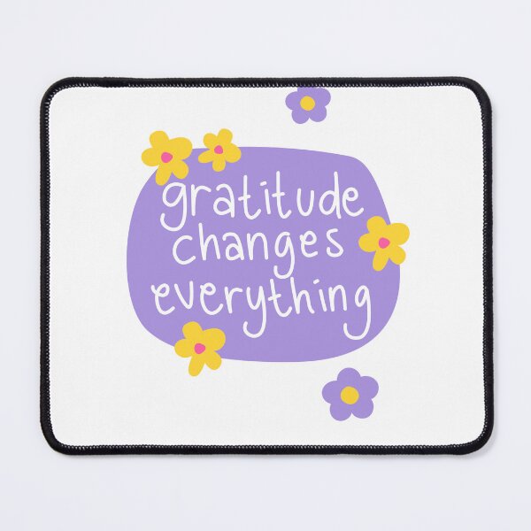 Item preview, Gratitude changes everything quote designed and sold by Ideas-BYDESiGN.