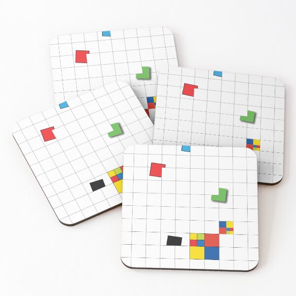 Item preview, Just little squares Nº3 designed and sold by MoN-TheSign.