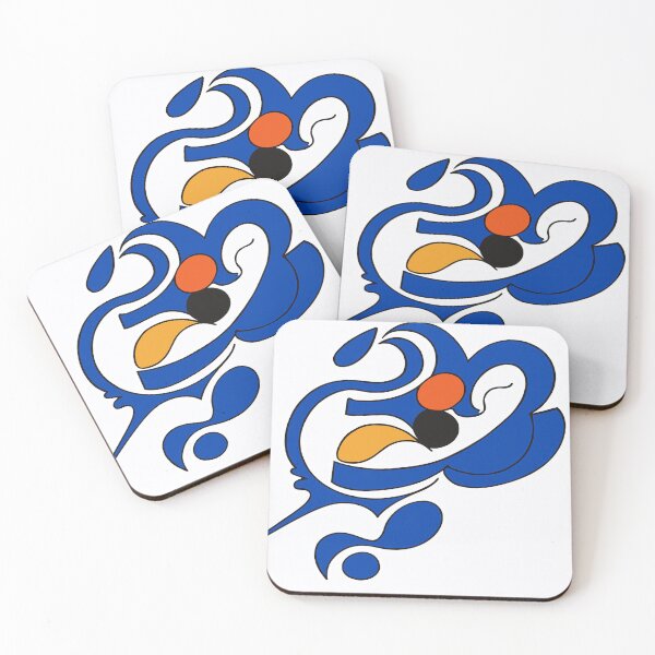 Item preview, Thought whirl – emotion in blue and red designed and sold by artbyefi.