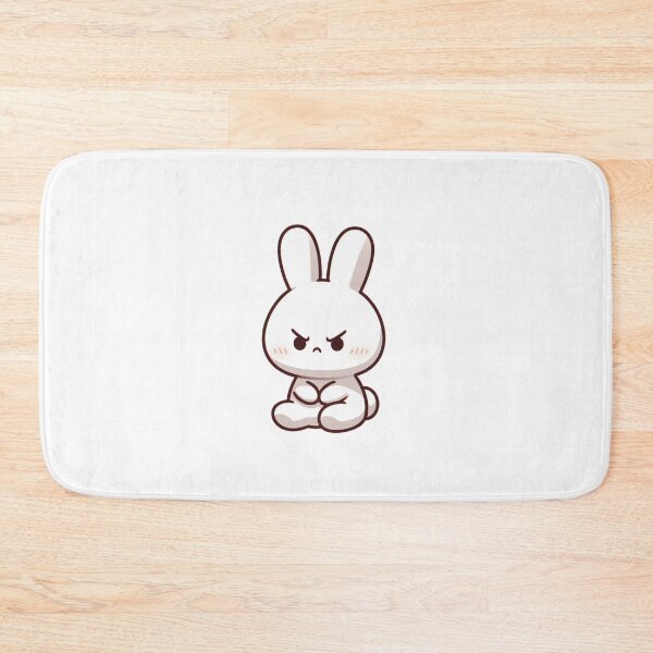 Item preview, Slumped Bunny Cartoon – Low Energy Animal Mood designed and sold by Confuzz1ed.