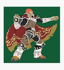 Ultimate Ganondorf Blocky Photographic Print