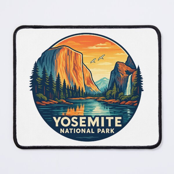 Item preview, Yosemite National Park designed and sold by Fun Travel Art.