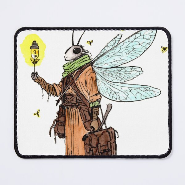 Item preview, Mysterious Figure designed and sold by Scribbles & Doodles by Jinx.
