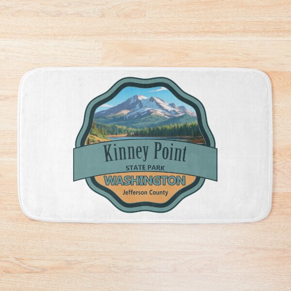 Item preview, Kinney Point State Park, Jefferson County, Washington designed and sold by Wanderful-roads.
