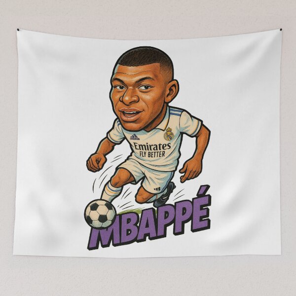 Artikelvorschau, Kylian Mbappé entworfen und verkauft von FromTheTerraces.
