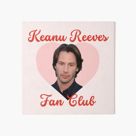 Item preview, Keanu Reeves Fanclub designed and sold by Splendid Scibbles.