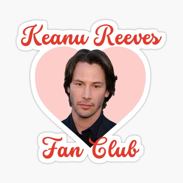 Artikel-Vorschau von Keanu Reeves Fanclub, designt und verkauft von Splendid Scibbles.