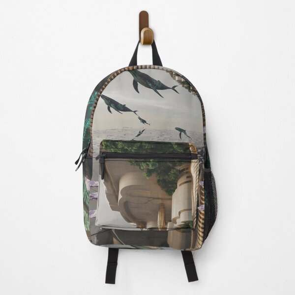 Item preview, Digital Whale in a Floating Megalopolis # designed and sold by VA Design.