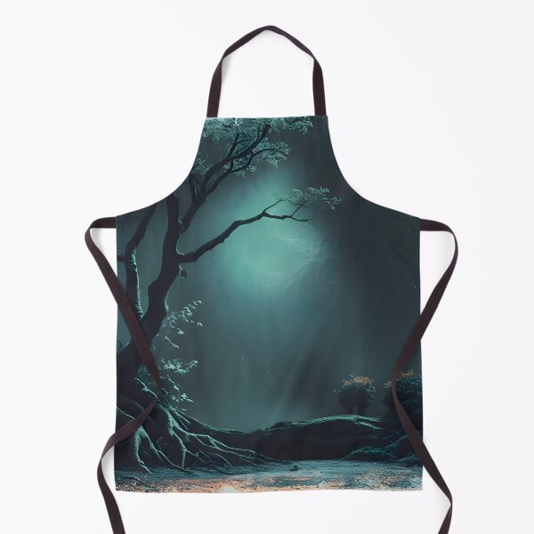 Item preview, Enchanted Midnight Forest – Vintage Fantasy Landscape designed and sold by A L O N E.