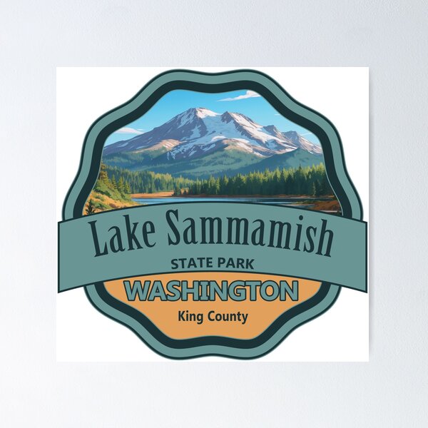 Artikelvorschau, Lake Sammamish State Park, King County, Washington entworfen und verkauft von Wanderful-roads.
