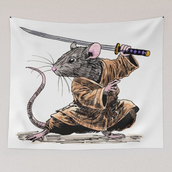 Item preview, Katana Rat designed and sold by Scribbles & Doodles by Jinx.