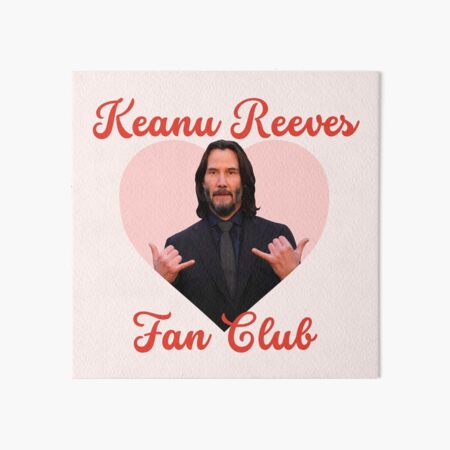 Item preview, Keanu Reeves Fanclub designed and sold by Splendid Scibbles.