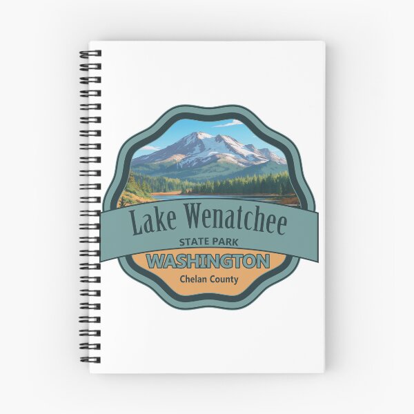 Item preview, Lake Wenatchee State Park, Chelan County, Washington designed and sold by Wanderful-roads.