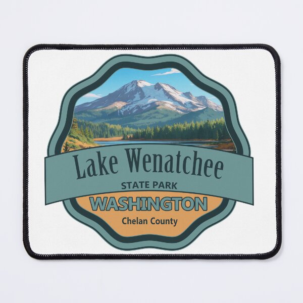 Item preview, Lake Wenatchee State Park, Chelan County, Washington designed and sold by Wanderful-roads.