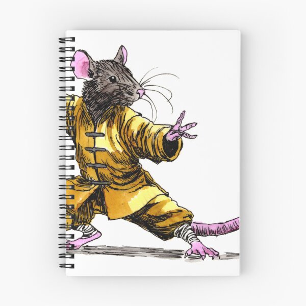 Item preview, Rat Martial Master designed and sold by Scribbles & Doodles by Jinx.