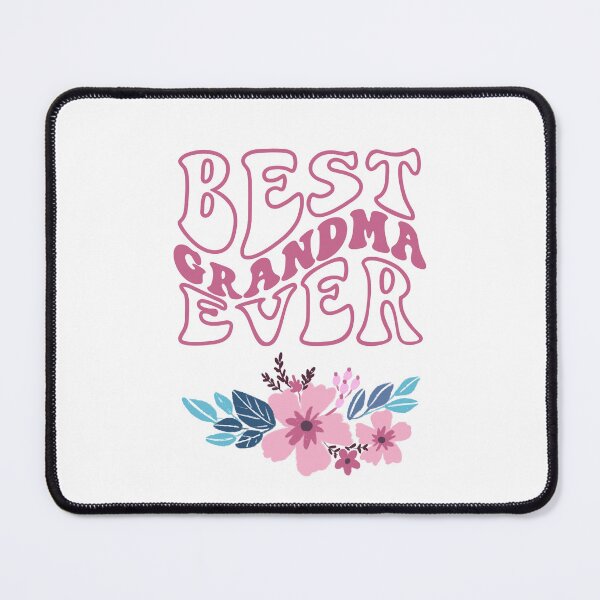 Item preview, Best Grandma Ever with flowers designed and sold by Ideas-BYDESiGN.