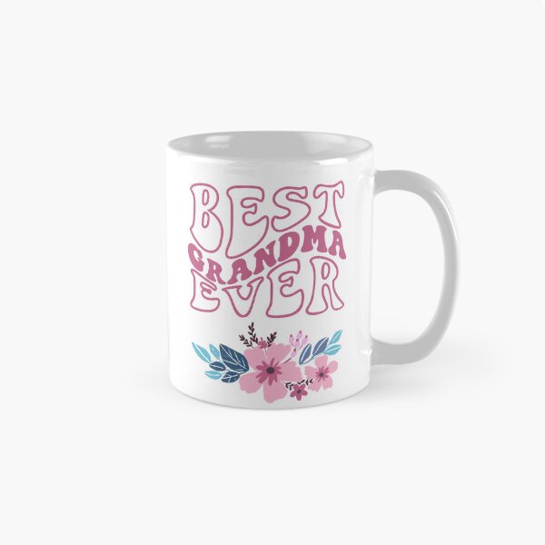 Item preview, Best Grandma Ever with flowers designed and sold by Ideas-BYDESiGN.