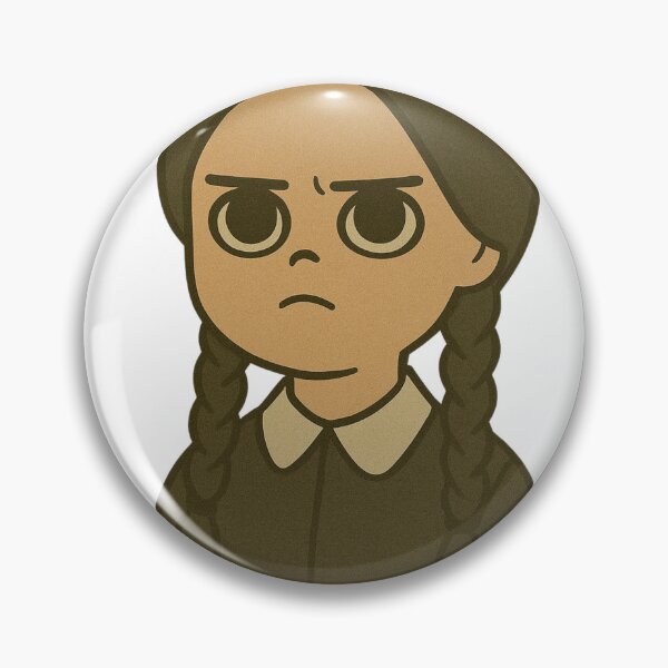 Item preview, WednesdayAddams Dark Cartoon Portrait designed and sold by EllsLittleStore.