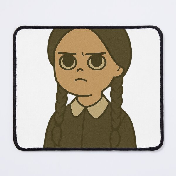 Item preview, WednesdayAddams Dark Cartoon Portrait designed and sold by EllsLittleStore.