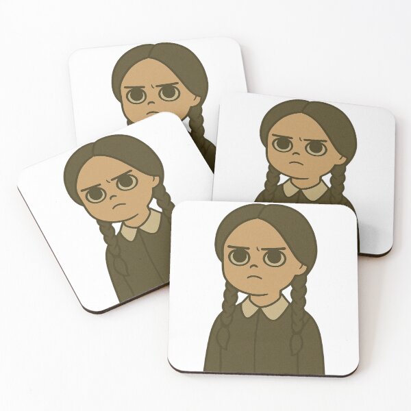 Item preview, WednesdayAddams Dark Cartoon Portrait designed and sold by EllsLittleStore.
