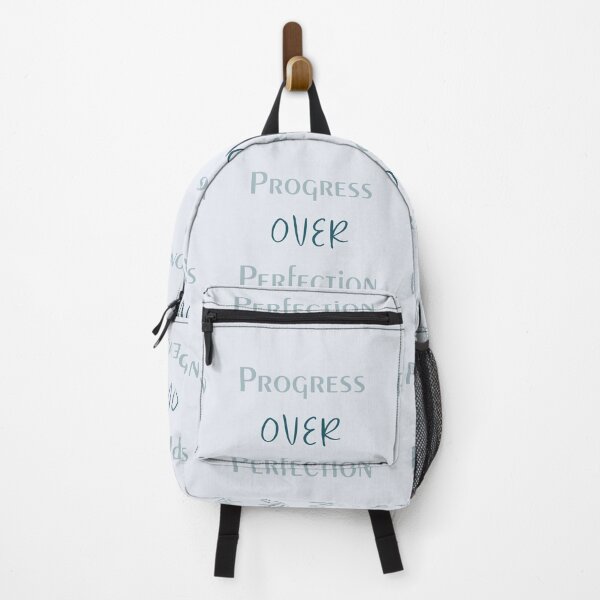 Item preview, Real Progress ‘Progress Over Perfection’ Minimalist Motivational Design designed and sold by StarryStarrySky.