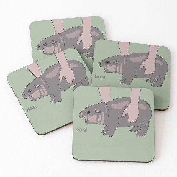 Item preview, Moo Deng's Happy Belly Rub designed and sold by SKETCHYANDGRAPHIC.