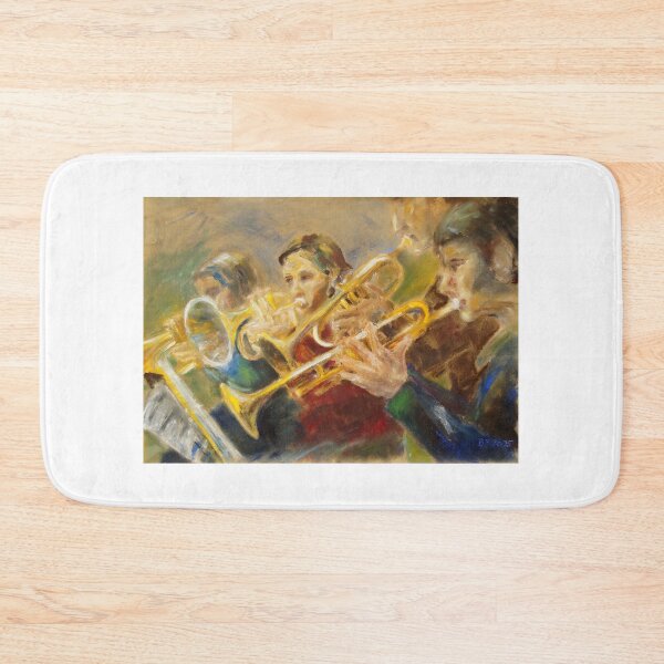 Item preview, Brass band rehearsal designed and sold by Barbara Pommerenke.